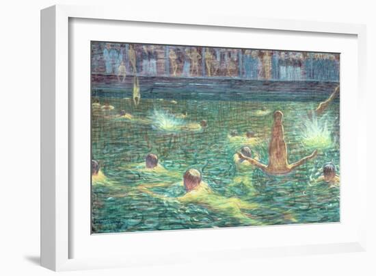 Badsump, 1911-Eugene Jansson-Framed Giclee Print