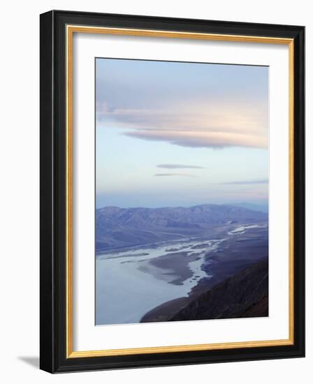 Badwater and the Panamint Range from Dantes View, Death Valley National Park, California, USA-Kober Christian-Framed Photographic Print