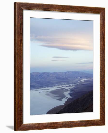 Badwater and the Panamint Range from Dantes View, Death Valley National Park, California, USA-Kober Christian-Framed Photographic Print