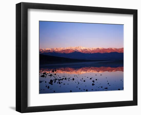 Badwater, Mojave Desert, Death Valley National Park, California, USA-Adam Jones-Framed Photographic Print