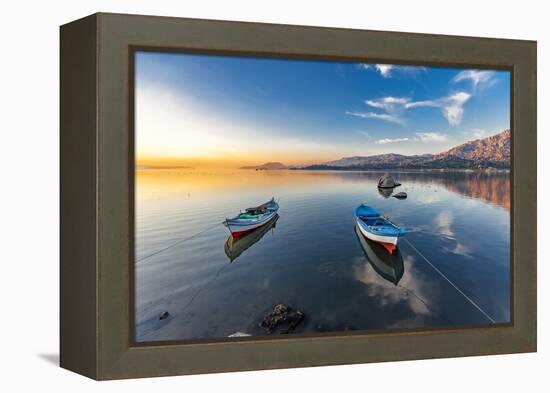 Bafa Lake, Turkey-Nejdet Duzen-Framed Premier Image Canvas