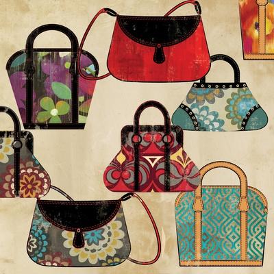 'Bag Pattern' Art Print Anna Polanski