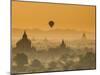 Bagan at Sunset, Mandalay, Burma (Myanmar)-Nadia Isakova-Mounted Photographic Print