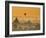 Bagan at Sunset, Mandalay, Burma (Myanmar)-Nadia Isakova-Framed Photographic Print