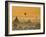 Bagan at Sunset, Mandalay, Burma (Myanmar)-Nadia Isakova-Framed Photographic Print