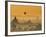 Bagan at Sunset, Mandalay, Burma (Myanmar)-Nadia Isakova-Framed Photographic Print