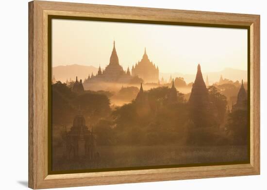 Bagan, Myanmar (Burma), Southeast Asia-Janette Hill-Framed Premier Image Canvas