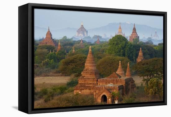 Bagan (Pagan), Myanmar (Burma), Asia-Tuul-Framed Premier Image Canvas