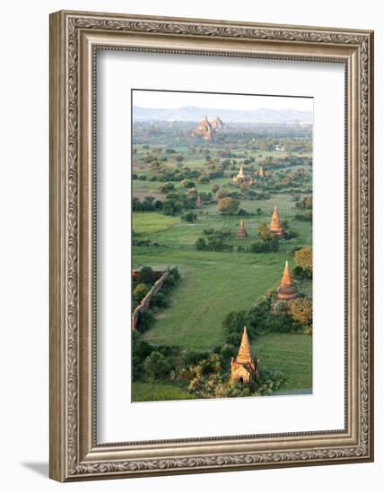 Bagan Terracotta Temples, Bagan (Pagan)-Annie Owen-Framed Photographic Print