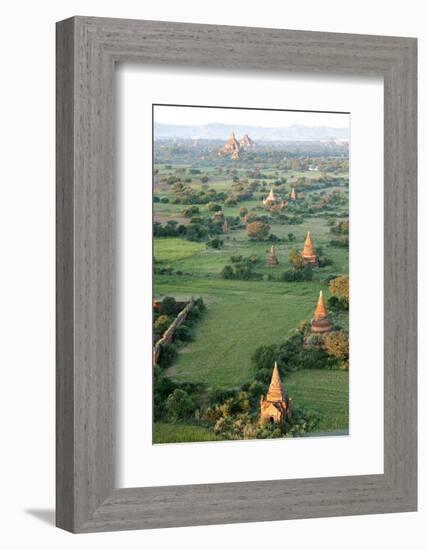 Bagan Terracotta Temples, Bagan (Pagan)-Annie Owen-Framed Photographic Print