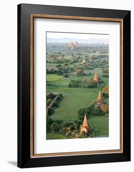 Bagan Terracotta Temples, Bagan (Pagan)-Annie Owen-Framed Photographic Print