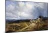 Baggage Wagons Approaching Carlisle, 1849-Samuel Bough-Mounted Giclee Print