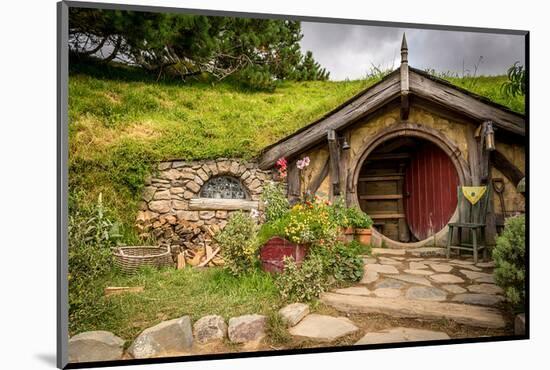 Baggin Hobbit Home New Zealand-null-Mounted Art Print