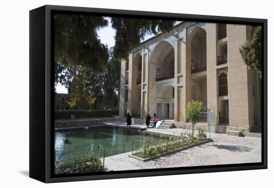 Bagh E Fin Persian Gardens, Kashan, Iran-Eitan Simanor-Framed Premier Image Canvas