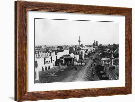 Baghdad Fron the North Gate, Iraq, 1917-1919-null-Framed Giclee Print