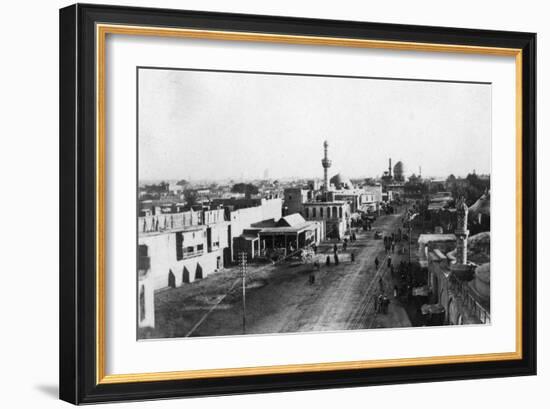 Baghdad Fron the North Gate, Iraq, 1917-1919-null-Framed Giclee Print