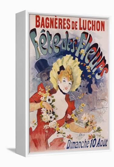 Bagneres De Luchon Fete Des Fleurs Poster-Jules Chéret-Framed Premier Image Canvas