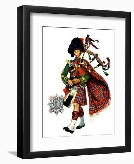 "Bagpipes,"September 10, 1932-Edgar Franklin Wittmack-Framed Giclee Print