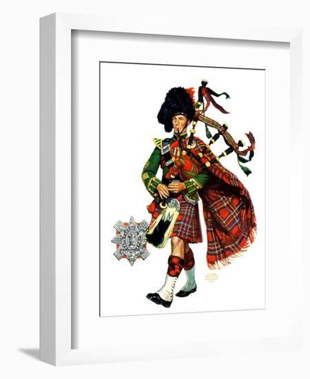 "Bagpipes,"September 10, 1932-Edgar Franklin Wittmack-Framed Giclee Print