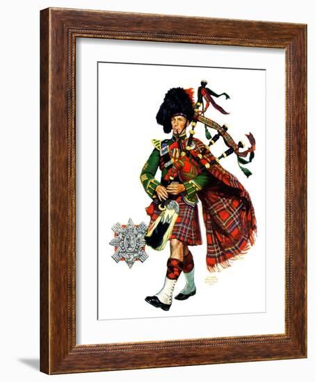 "Bagpipes,"September 10, 1932-Edgar Franklin Wittmack-Framed Giclee Print