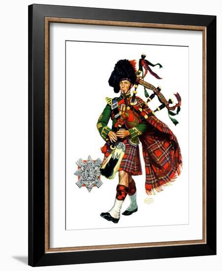 "Bagpipes,"September 10, 1932-Edgar Franklin Wittmack-Framed Giclee Print