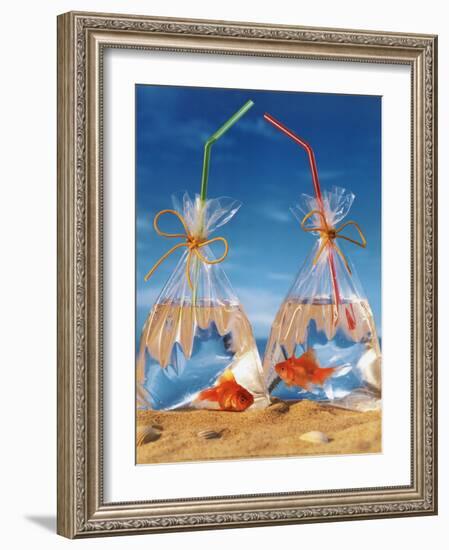 Bags of Fish-Gilbert Larmuseau-Framed Art Print