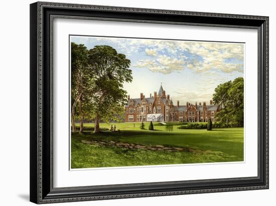 Bagshot Park, Surrey, Home of the Duke of Connaught, C1880-Benjamin Fawcett-Framed Giclee Print