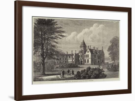 Bagshot Park, the Residence of Hrh the Duke of Connaught-null-Framed Giclee Print