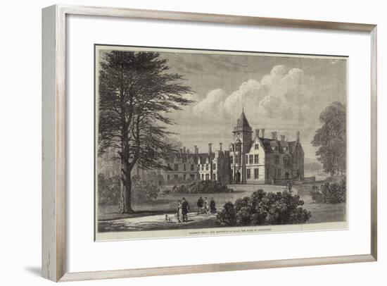 Bagshot Park, the Residence of Hrh the Duke of Connaught-null-Framed Giclee Print
