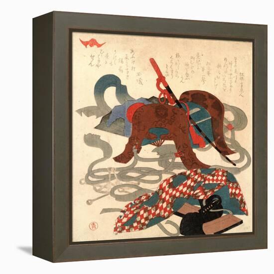 Bagu-Kubo Shunman-Framed Premier Image Canvas