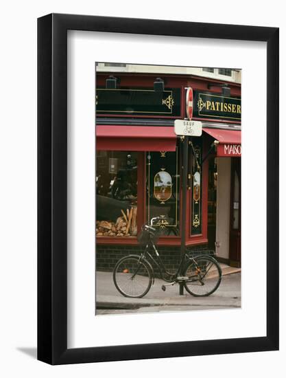 Baguettes and a Bike-Carina Okula-Framed Photographic Print