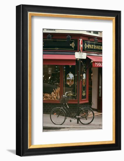 Baguettes and a Bike-Carina Okula-Framed Photographic Print
