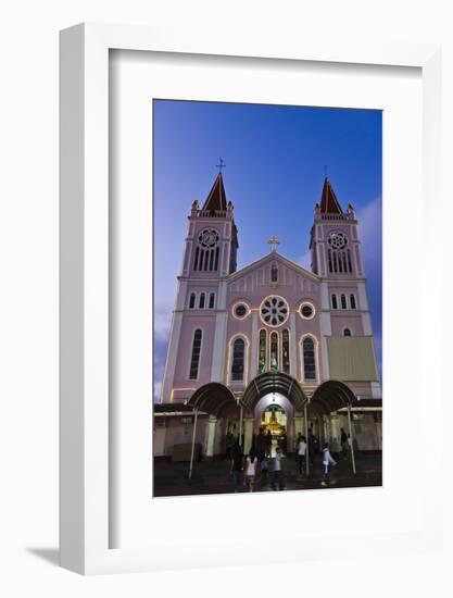 Baguio Catholic Church, Baguio, Benguet Province, Philippines-Keren Su-Framed Photographic Print