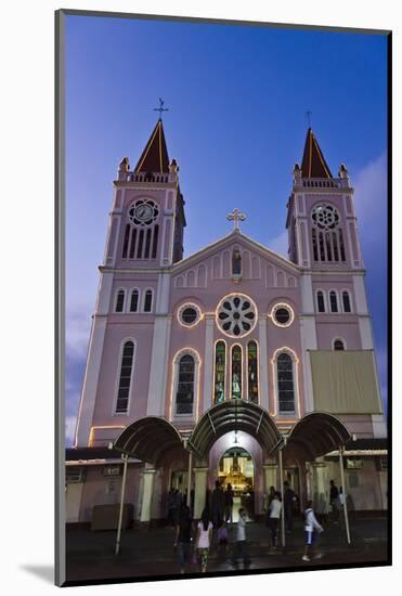 Baguio Catholic Church, Baguio, Benguet Province, Philippines-Keren Su-Mounted Photographic Print