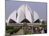 Baha'I House of Worship, Lotus Temple, Delhi, India, Asia-null-Mounted Photographic Print