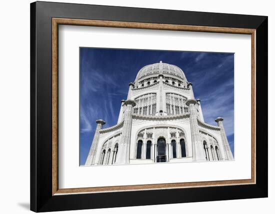 Baha'i House of Worship, Wilmette, Illinois, USA-Susan Pease-Framed Photographic Print