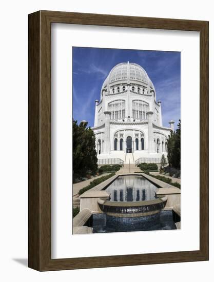 Baha'i House of Worship, Wilmette, Illinois, USA-Susan Pease-Framed Photographic Print