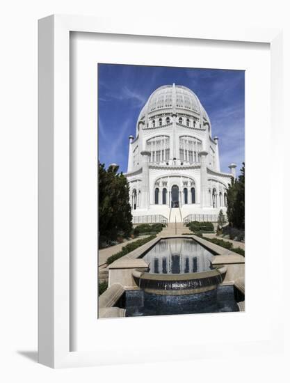 Baha'i House of Worship, Wilmette, Illinois, USA-Susan Pease-Framed Photographic Print