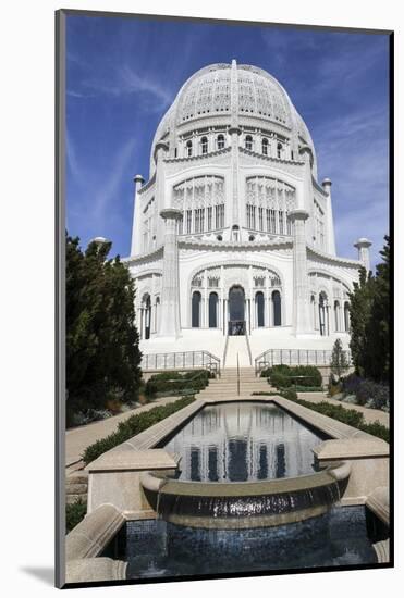 Baha'i House of Worship, Wilmette, Illinois, USA-Susan Pease-Mounted Photographic Print