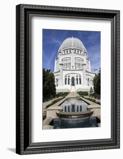 Baha'i House of Worship, Wilmette, Illinois, USA-Susan Pease-Framed Photographic Print