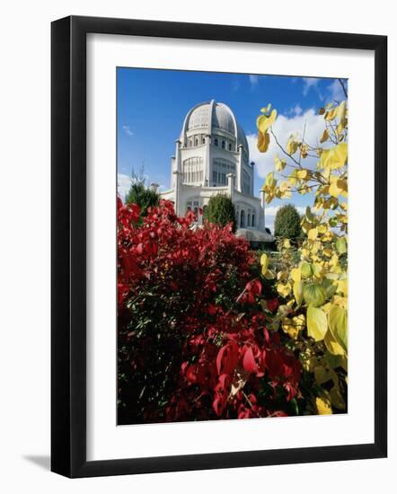 Baha'i House of Worship, Wilmette, Illinois, USA-null-Framed Photographic Print