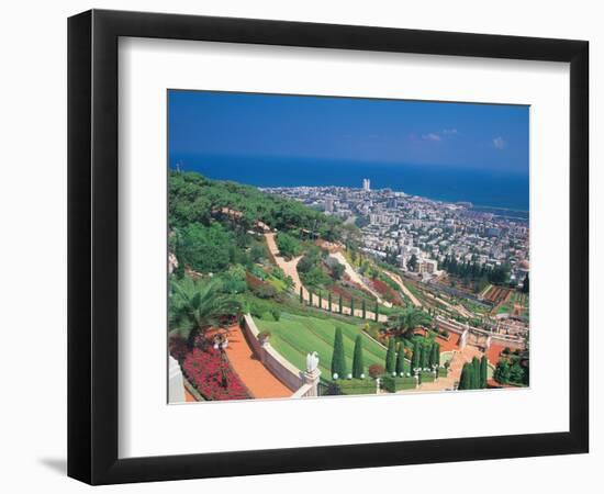 Baha'i Shrine and Garden, Israel-Barry Winiker-Framed Photographic Print