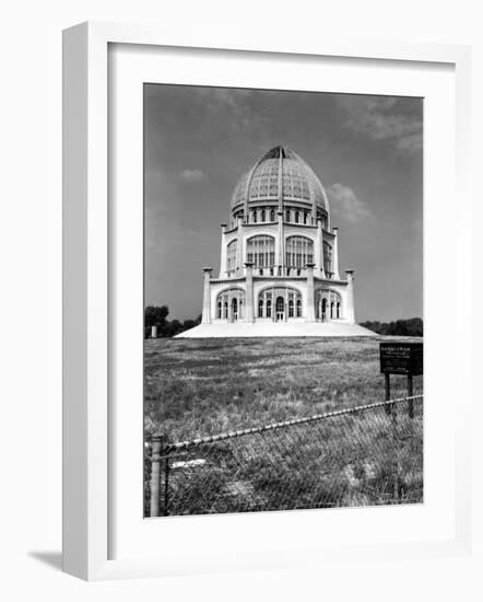 Bahai Temple in Chicago Suburb-Walker Evans-Framed Photographic Print