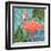 Bahama Flamingo II-Paul Brent-Framed Art Print