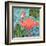 Bahama Flamingo II-Paul Brent-Framed Art Print