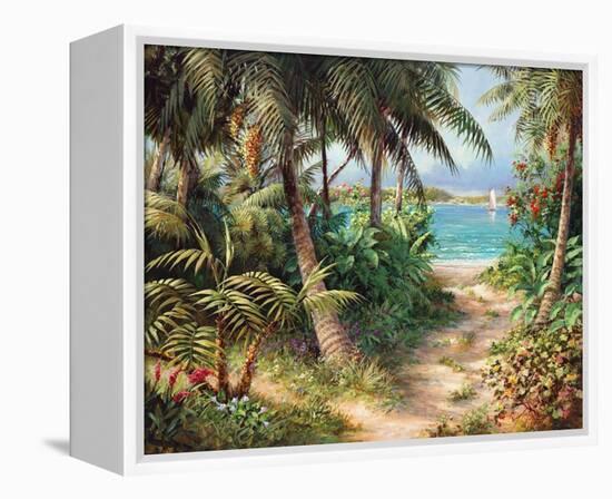 Bahama Sail-Art Fronckowiak-Framed Stretched Canvas