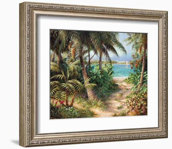 Bahama Sail-Art Fronckowiak-Framed Art Print