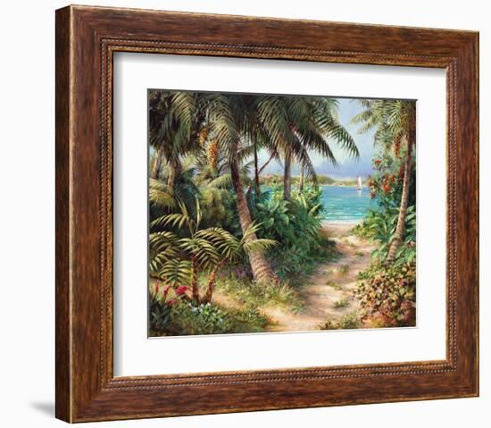 Bahama Sail-Art Fronckowiak-Framed Art Print