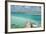 Bahamas, Exuma Island, Cays Land and Sea Park. Pier and Moored Boats-Don Paulson-Framed Photographic Print