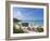 Bahamas, Exuma Island. Chairs on Beach-Don Paulson-Framed Photographic Print